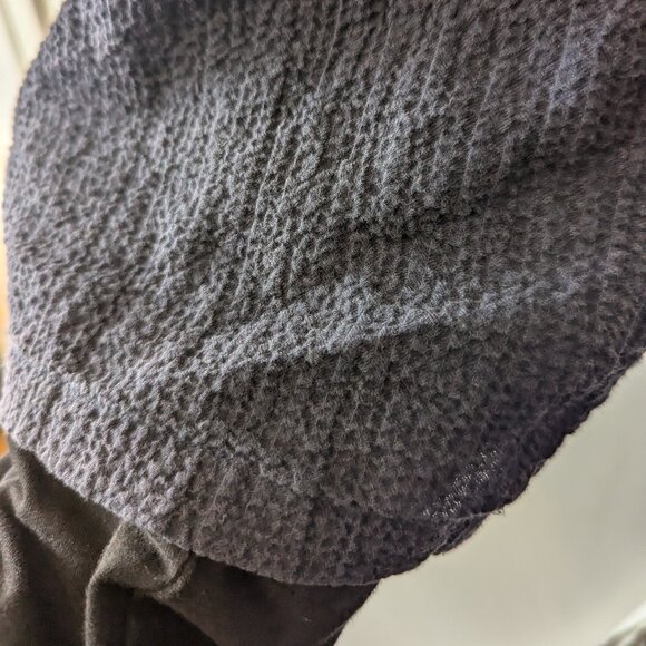 PORTUGUESE FLANNEL - Seersucker short sleeve shirt - Sz L - Picture 4 of 6